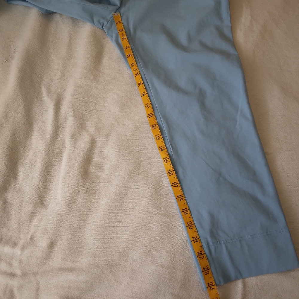 RAFFAELLO ROSSI Light Blue Trousers - Picture 10 of 12